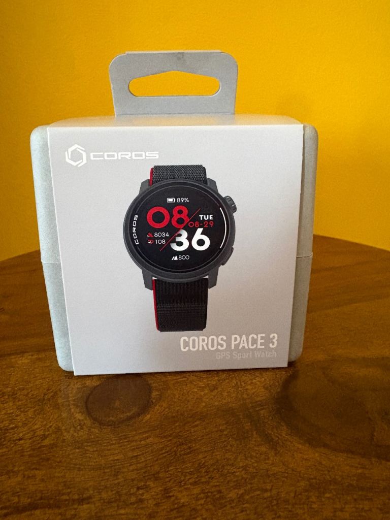New COROS PACE 3 Smartwatch - Ink Colour