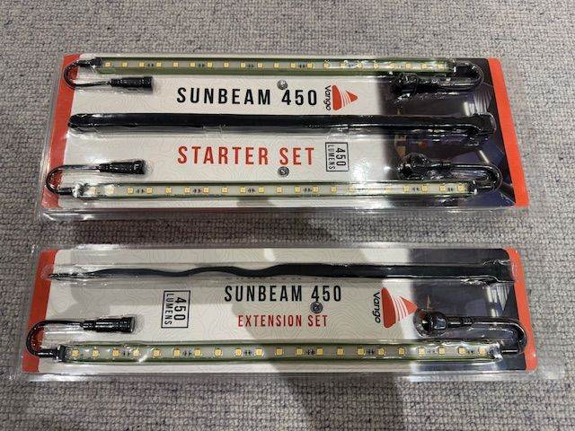 Vango Sunbeam 450 Caravan/Motorhome/Awning Light Set - with Extension Set.