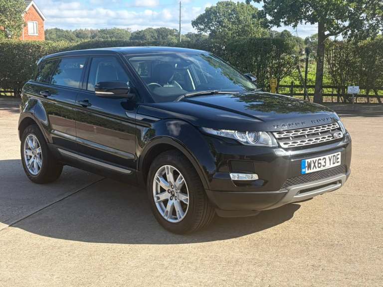 2013 13 Range Rover Evoque 2.2 SD4 Pure Automatic,  Black leather, Heated seats