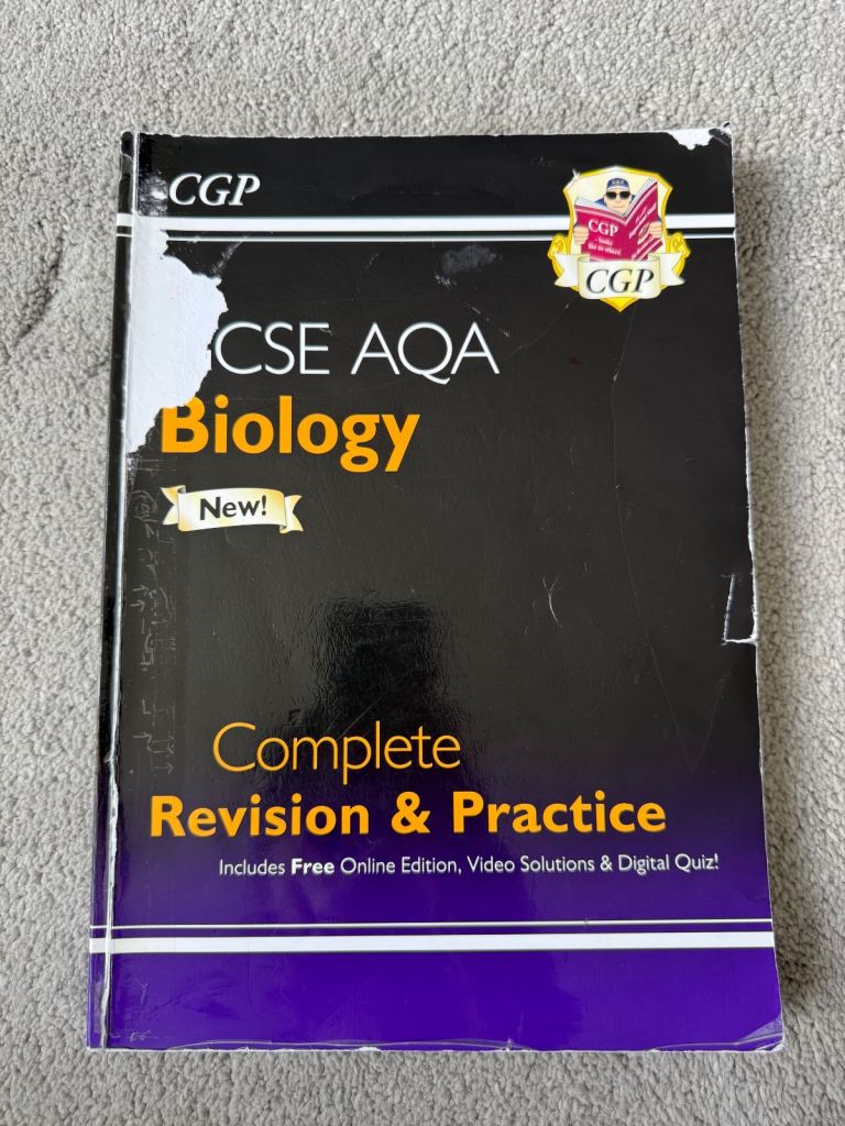 GCSE AQA Biology (*Triple Higher) Revision Materials