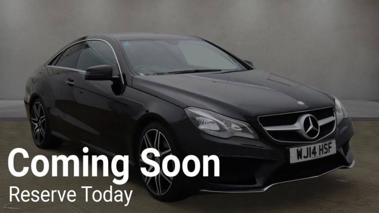 2014 Mercedes-Benz E Class E250 CDI AMG Sport 2dr 7G-Tronic COUPE DIESEL Automatic