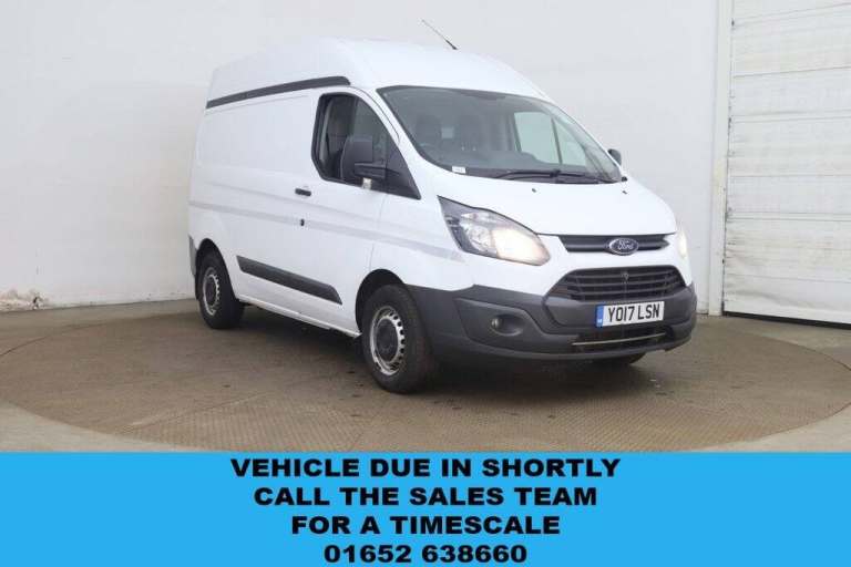 2017 Ford Transit Custom 2.0 TDCi 290 Panel Van 5dr Diesel Manual L1 H2 (164 g/km, 104 bhp) Panel...