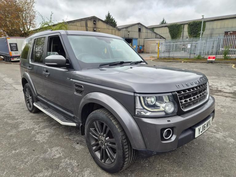 2016 LAND ROVER DISCOVERY 3.0 SDV6 Graphite 5dr Auto Damaged Salvage