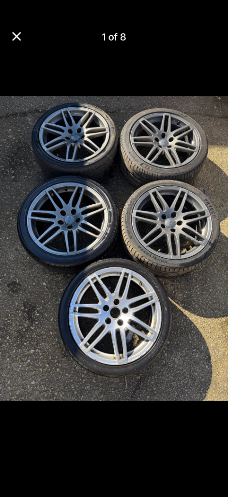 18” Audi lemans alloys