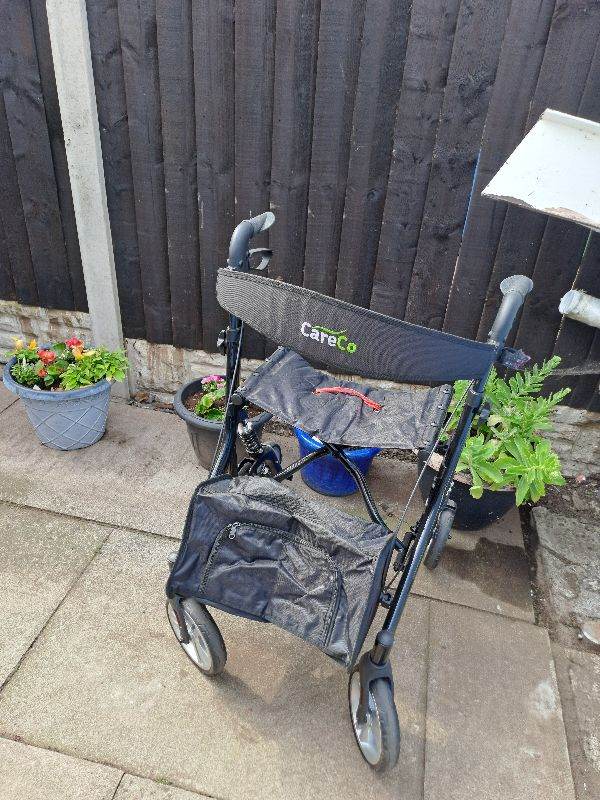 CareCo Rollator Walking Aid – Good Condition