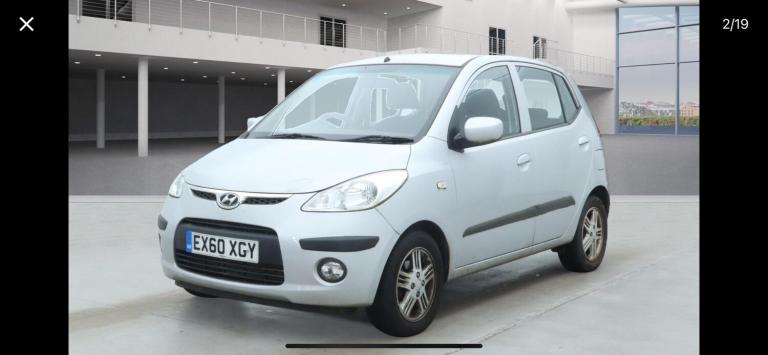 2010 Hyundai i10 1.2 Comfort Hatchback 5dr Petrol Auto Euro 4 (77 bhp) Petrol
