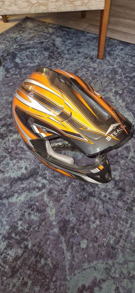 Small motorbike helmet