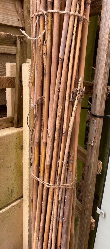 Garden bamboo canes Strong 5- 6ft x50