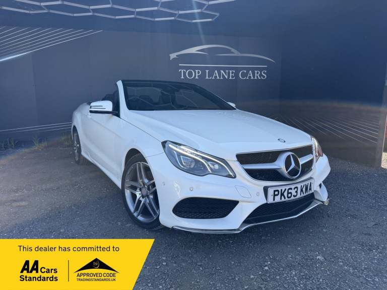 2013 Mercedes-Benz E Class 3.0 E350d V6 BlueTEC AMG Sport Cabriolet G-Tronic+ Euro 6 (s/s) 2dr CO...