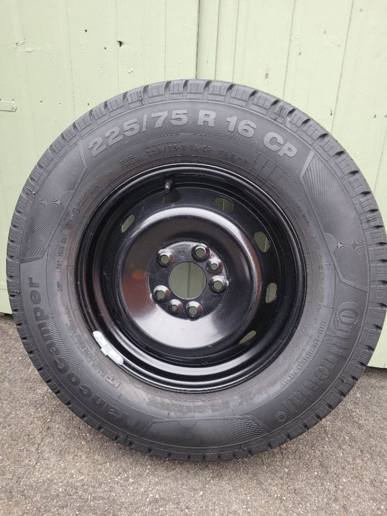Fiat ducato steel wheel and tyre