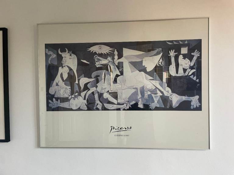 Picasso Guernica Framed Print – Good Condition
