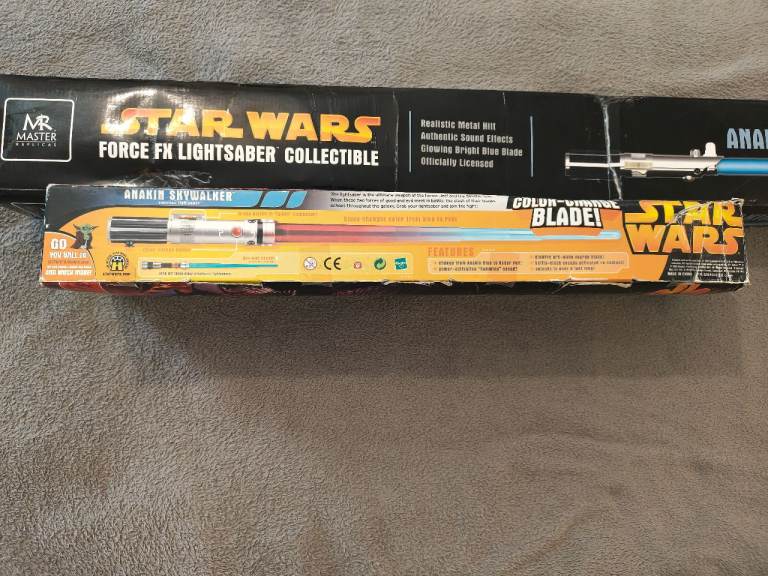 Star wars Lightsabres Force FX Original father & son