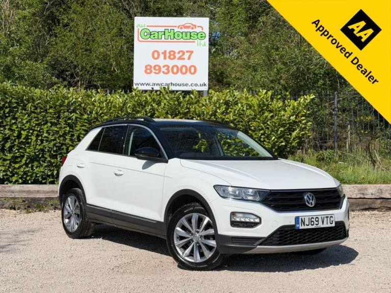 2019 69 VOLKSWAGEN T-ROC 1.0 TSI GPF DESIGN SUV 5DR PETROL MANUAL EURO 6 (S/S)