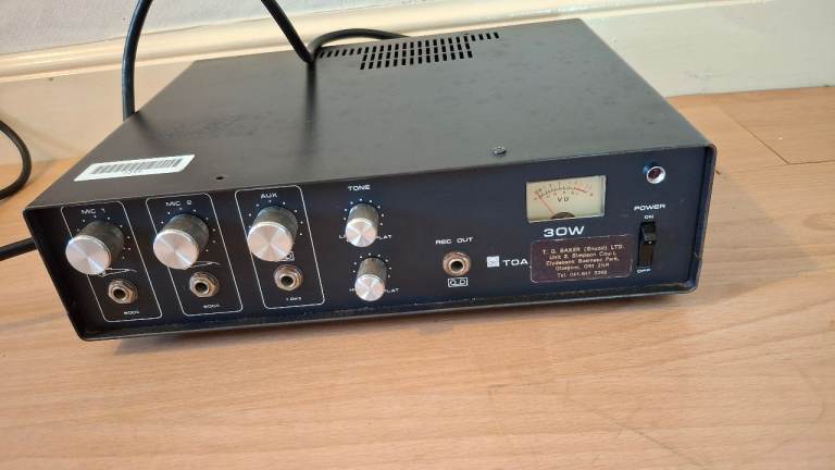 PA  AMPLIFIER TOA ELECTRIC CO TA-312E
