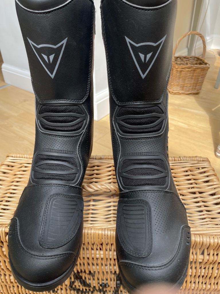 Dainese black motorcycle boots