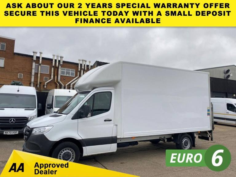 2021 71 MERCEDES-BENZ SPRINTER 2.1 316 CDI L3 LUTON LWB BOX TAIL LIFT VAN RWD 16