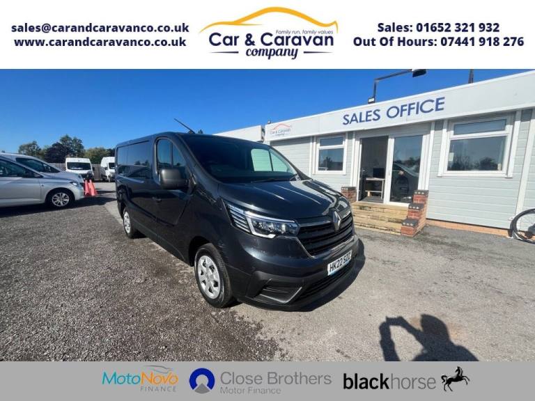 2022 22 RENAULT TRAFIC 2.0 DCI BLUE SL28 BUSINESS PANEL VAN 5DR DIESEL MANUAL L1