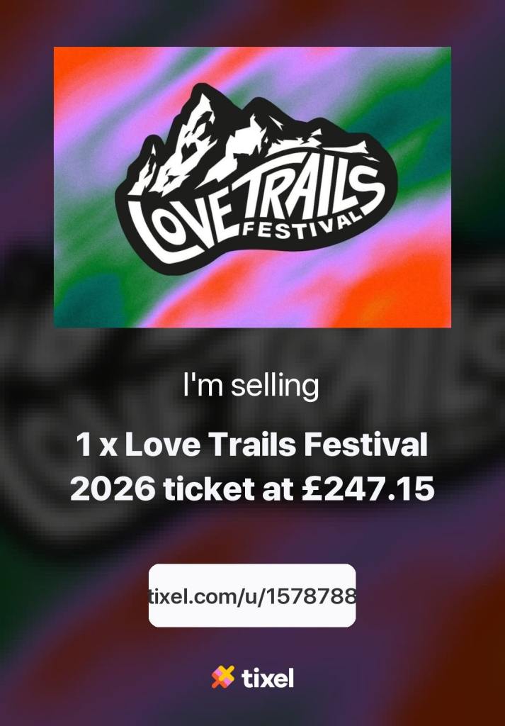 Love Trails Festival 2026 Ticket