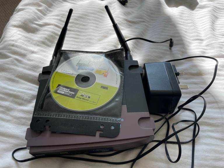 Linksys WRT54G broadband router