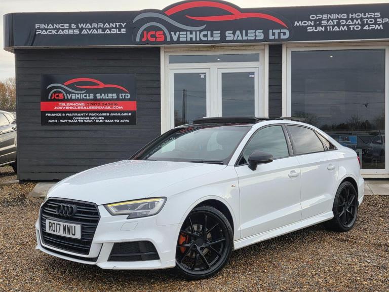 2017 Audi A3 2.0 TDI Black Edition 4dr S Tronic SALOON DIESEL Automatic