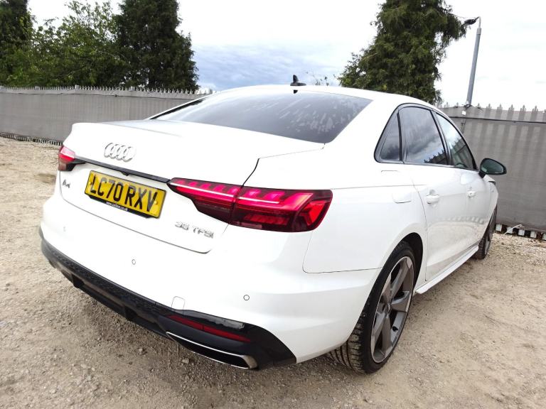 2020 70 REG AUDI A4 S LINE BLACK EDITION 35 TFSI DAMAGED REPAIRABLE SALVAGE