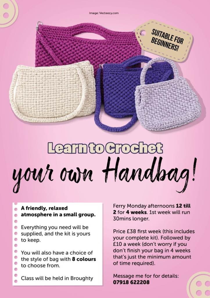 Friendly small crochet classes for beginners 