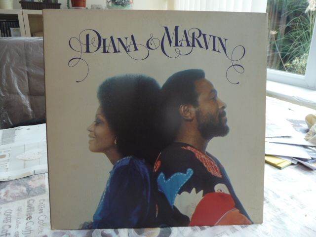 Diana Ross & Marvin Gaye vinyl LP - 1973 Diana and Marvin, Tamla Motown