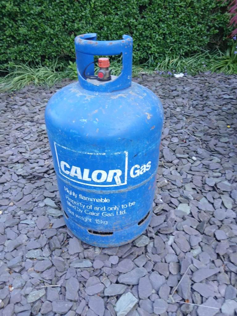 Leeds 15. £10.  Empty 15kg Butane, Calor Gas bottle.  £10.