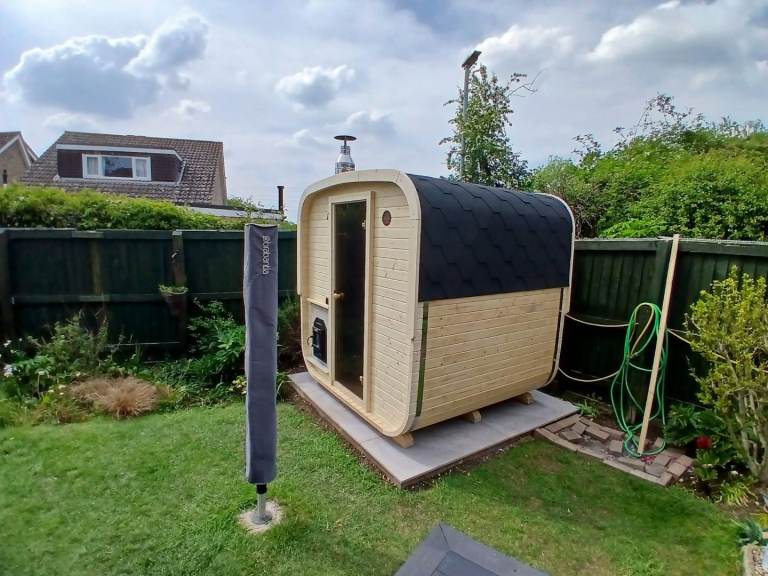 New Outdoor Sauna