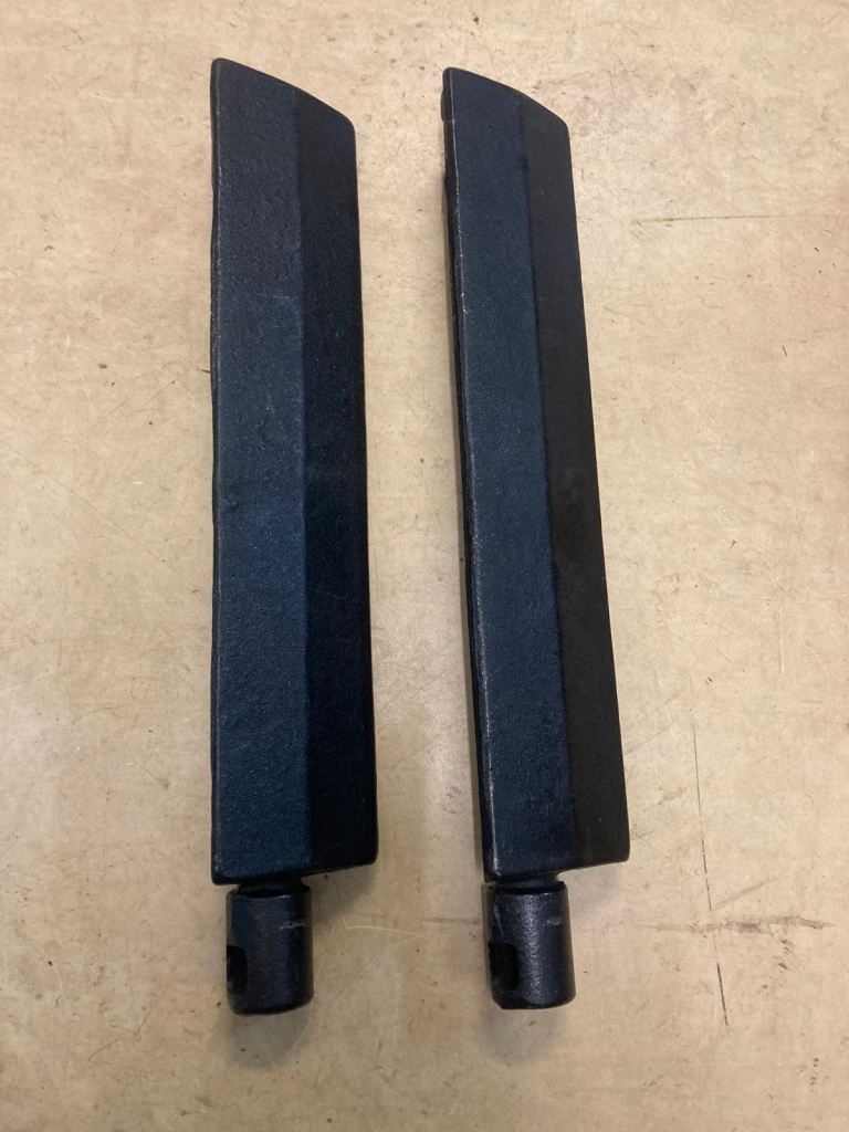 Cast BBQ iron burners