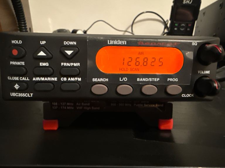 Uniden scanner in box 