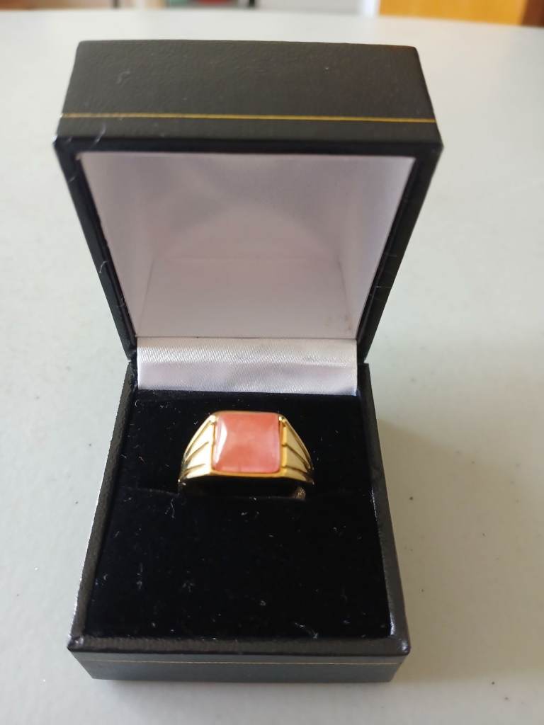 New Luamaya 14ct gold plated ring
