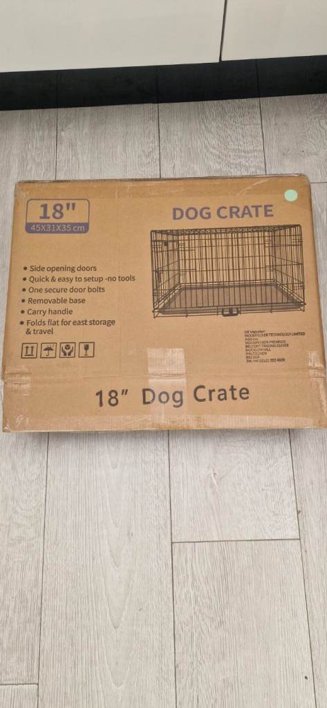 Small dog crate 
