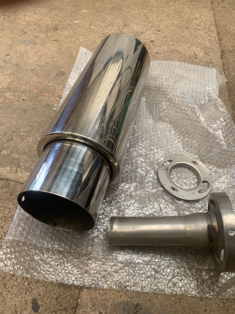Stainless Big bore exhaust 
