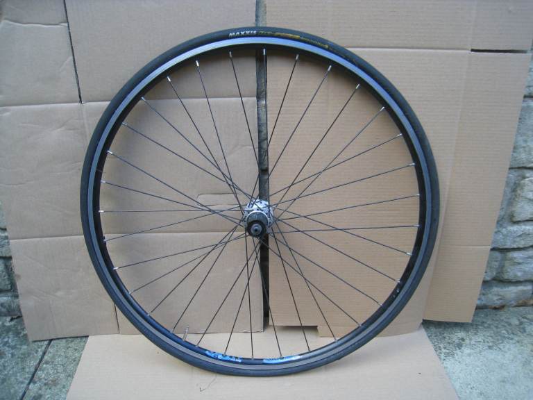 RIGIDA NOVA 700C road Bike Wheel REAR with Tyre -  8/9 speed