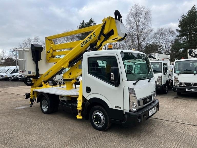 2015 Nissan Cabstar NT400 Manotti GDX20E Cherry Picker - TRADE EXPORT
