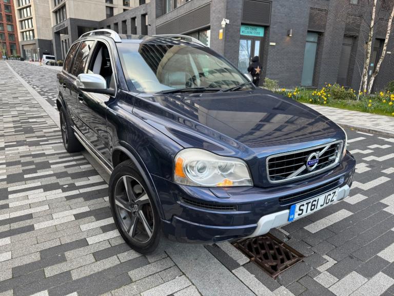 2012 VOLVO XC90 R - DESIGN D5 AWD GEARTRONIC AUTO 2.4 DIESEL BLUE 7 SEATER 5DR