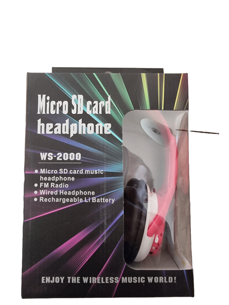 image for Micro sd wireless headphones 