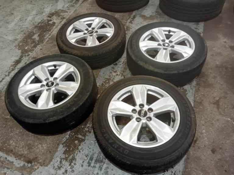 15" Audi Alloy Wheels with Tyres 185/65/15