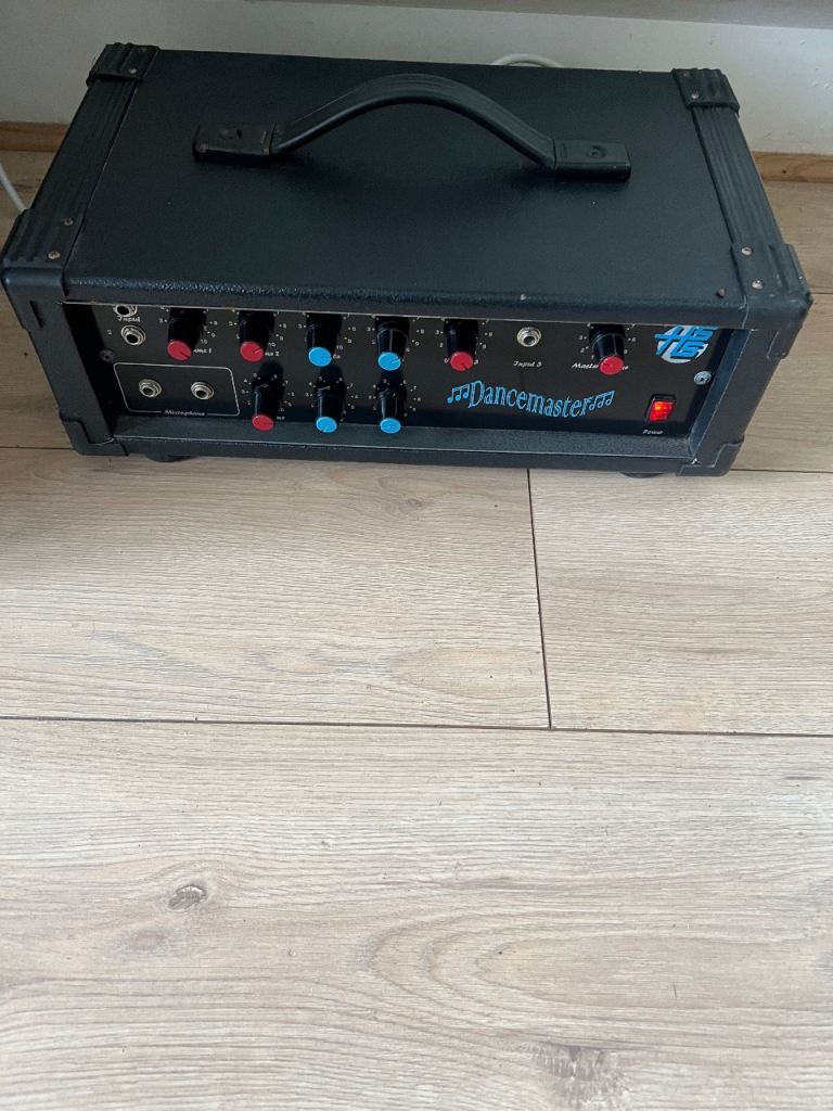 HSS Dance Master Amp with Power Cable Good Working 