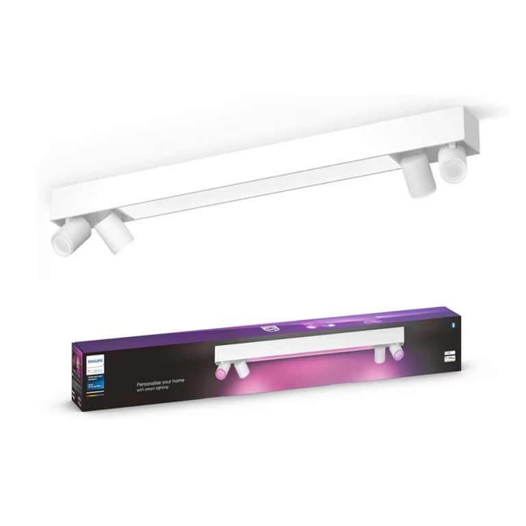 image for Philips Hue White & Colour Ambiance Smart Centris Smart 4 LED Ceiling Spotlights 