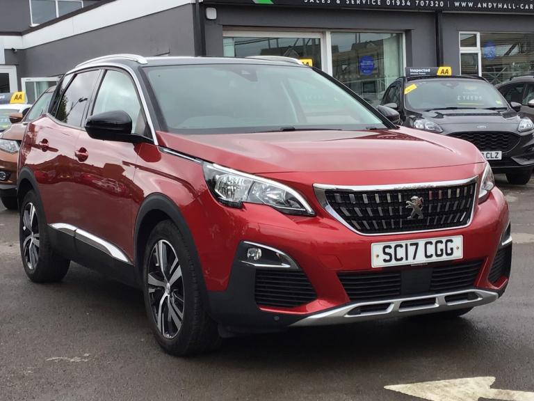 2017 Peugeot 3008 1.6 BlueHDi Allure SUV 5dr Diesel Manual Euro 6 (s/s) (120 ps)