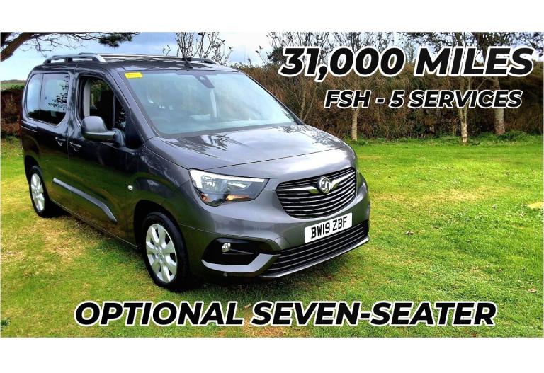 image for 2019 Vauxhall Combo Life 1.2 Turbo Energy 5dr [7 seat] MPV Petrol Manual