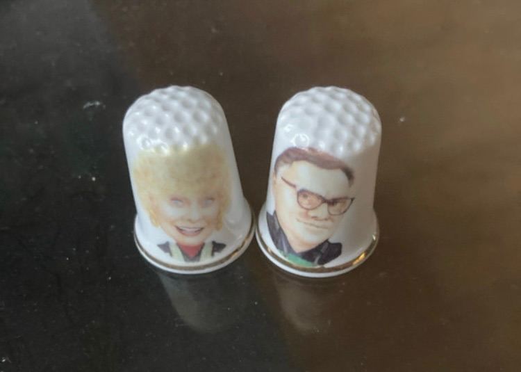 Jack and vera collectable Thimbles