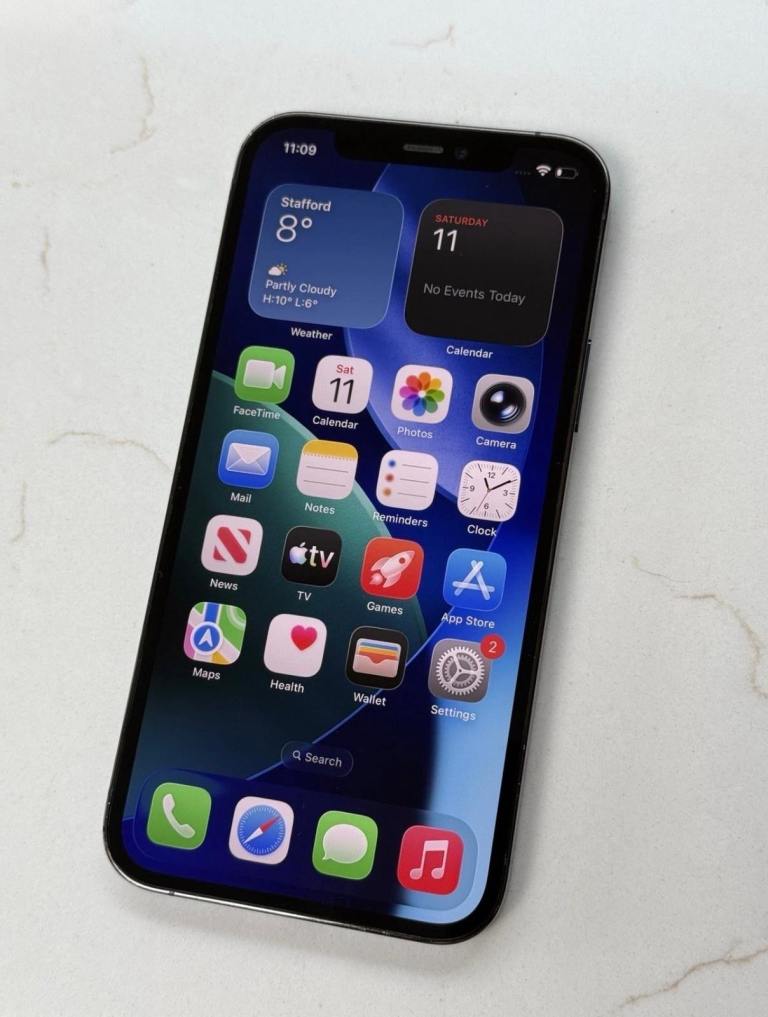 iPhone 12 Pro unlocked blue Excellent condition 