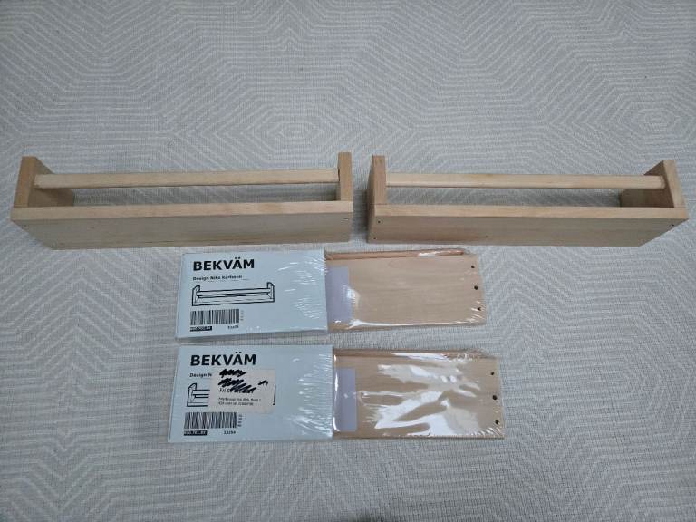 Ikea Bekvam Shelves x4