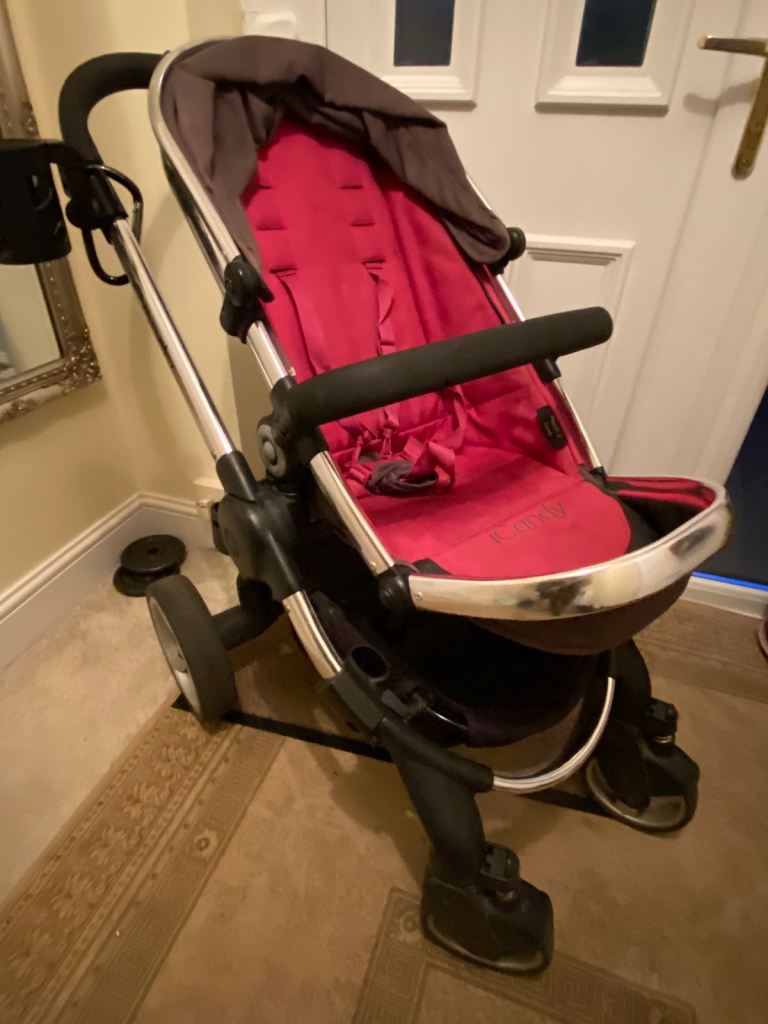 I candy peach - twin system with carrycot