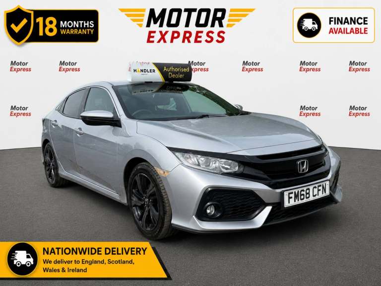 2019 Honda Civic 1.0 VTEC Turbo 126 SR 5dr HATCHBACK Petrol Manual