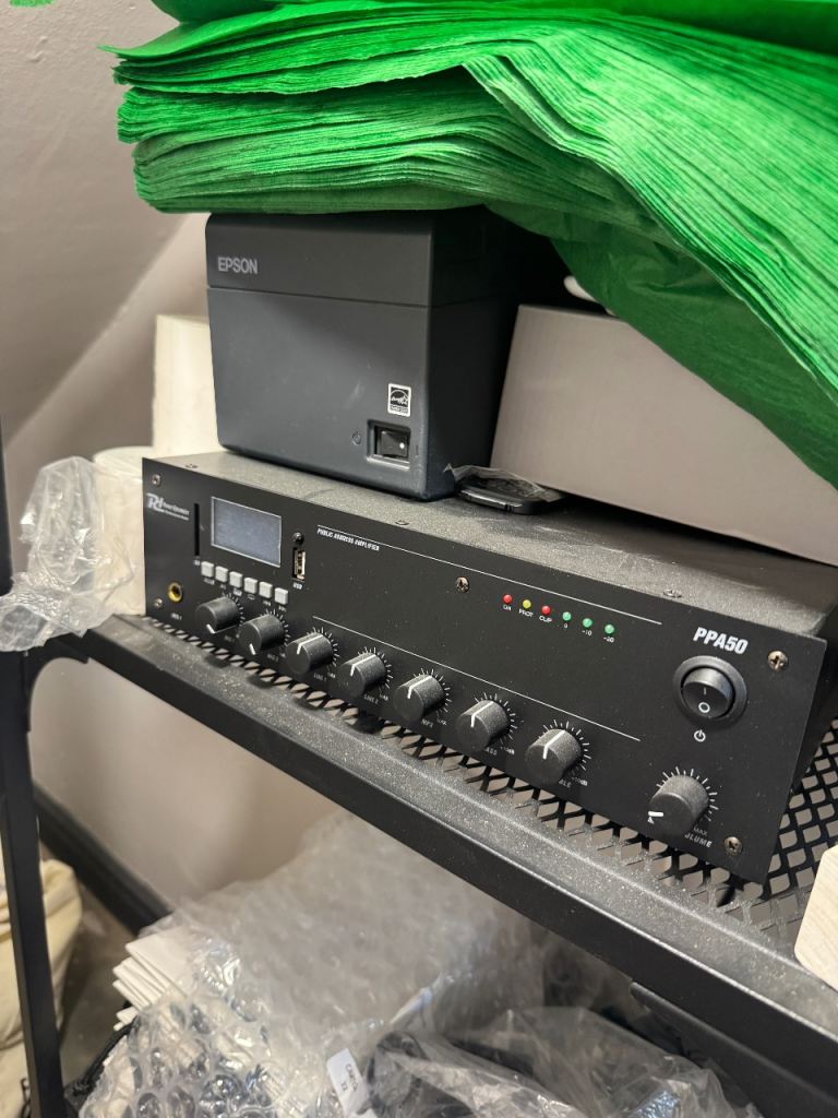 PPA50 Amplifier - Good Condition, Black