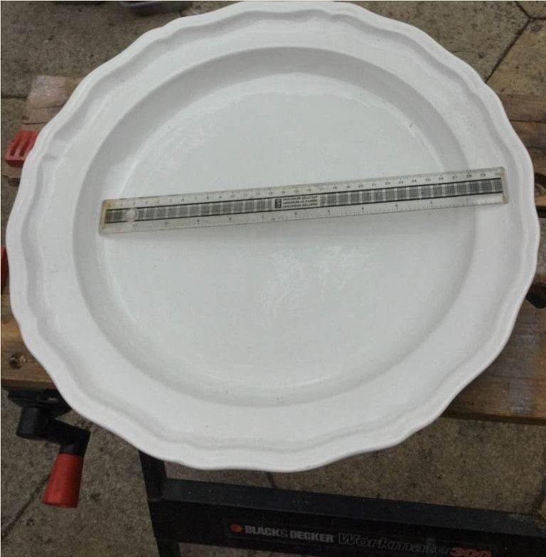 Large Circular Catering Plate/Platter 15"